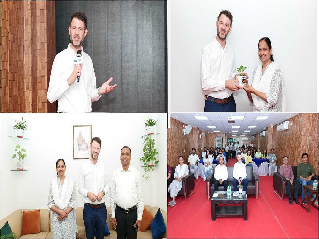 Mr. Sebastian Fuchs, Spokesperson German Embassy in kj chaupal