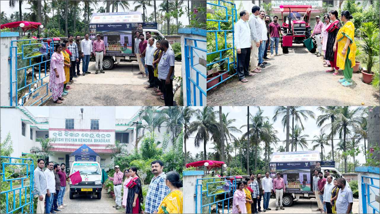 MFOI, VVIF Kisan Bharat Yatra started in odisha