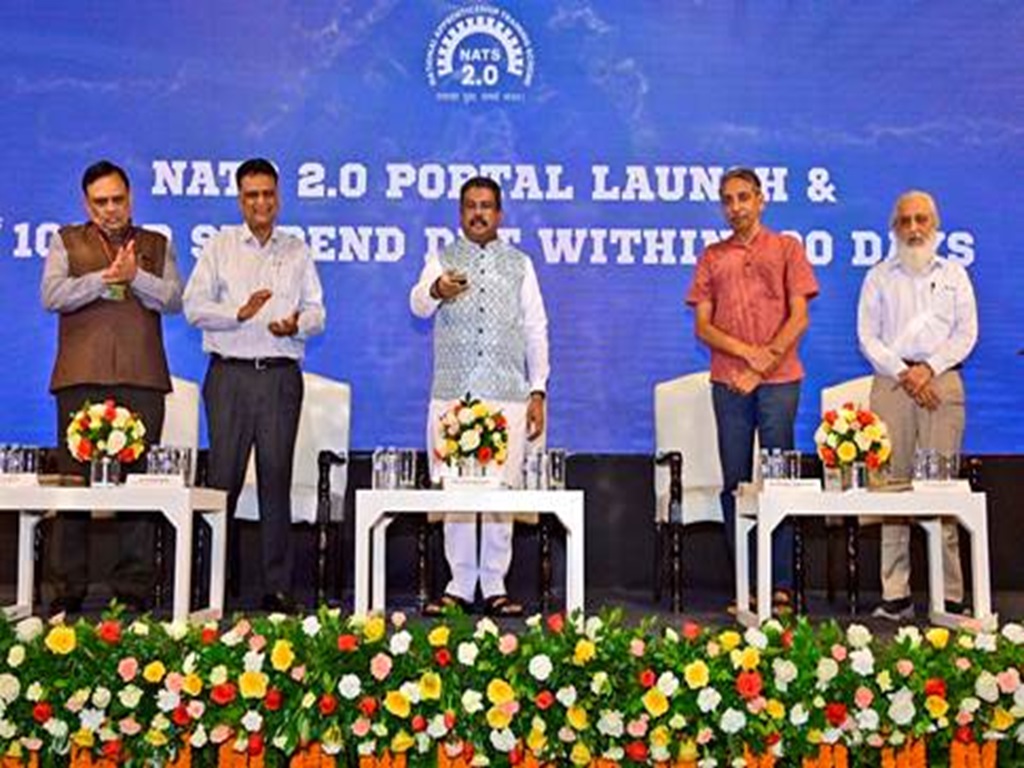 Shri Dharmendra Pradhan launches NATS 2.0 portal