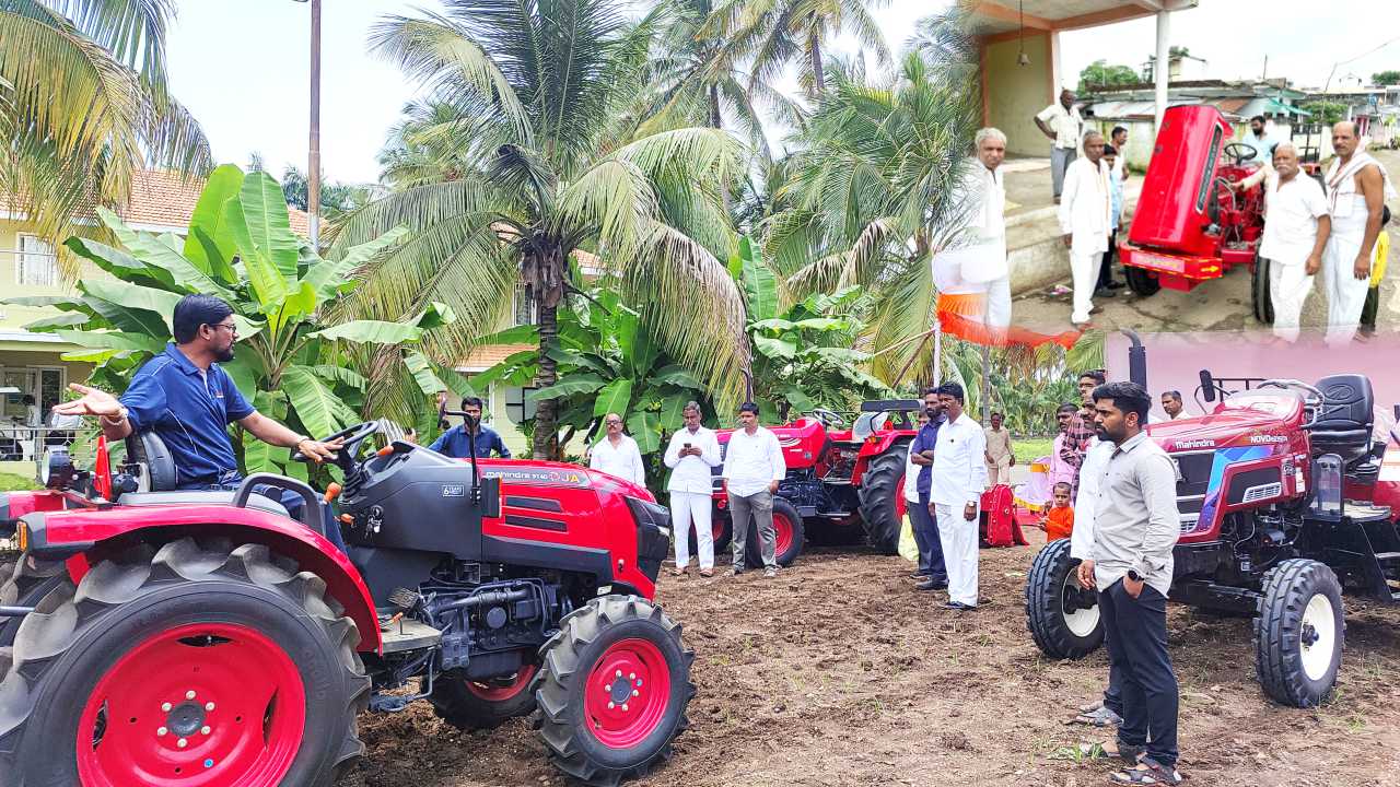 mahindra sold 20,528 tractor