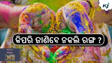 Holi Tips: କିପରି ଜାଣିବେ ରଙ୍ଗ ନକଲି ?