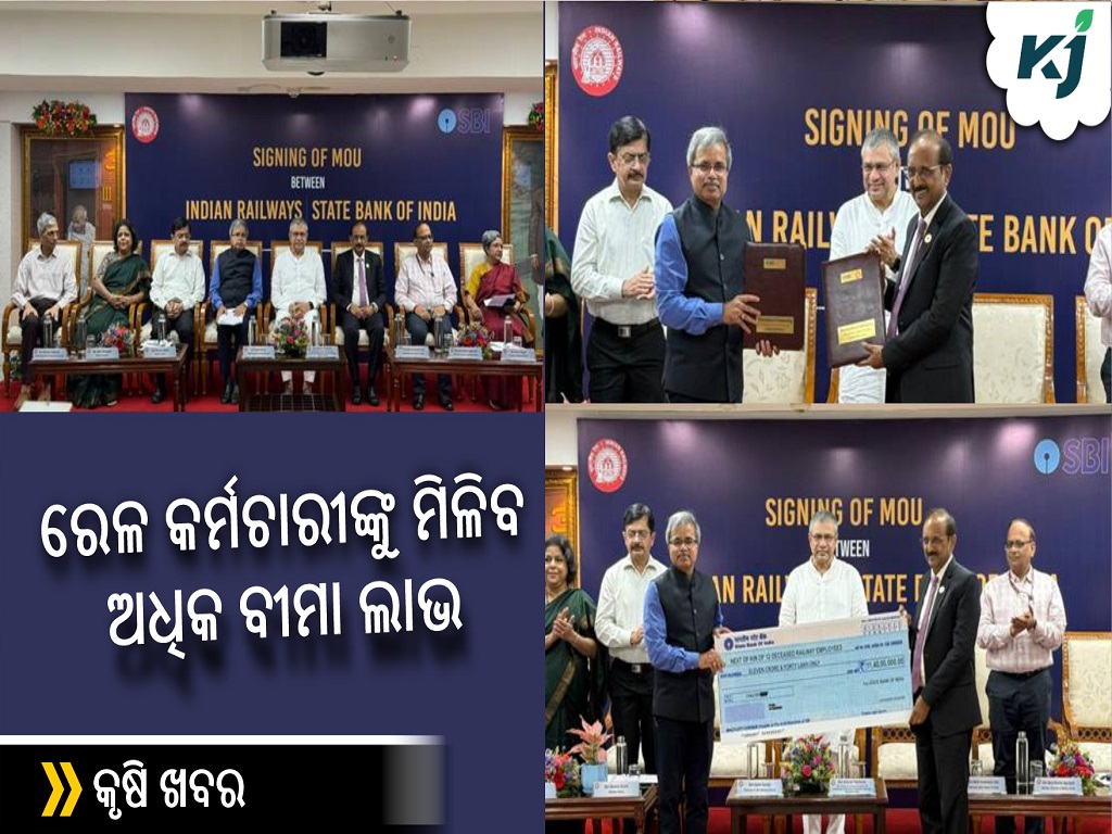 Indian Railways & State Bank of India Sign MoU for Enhanced Insurance Benefits to Railway Employees in the Presence of Shri Ashwini Vaishnaw, pic credit- www.pib.gov.in