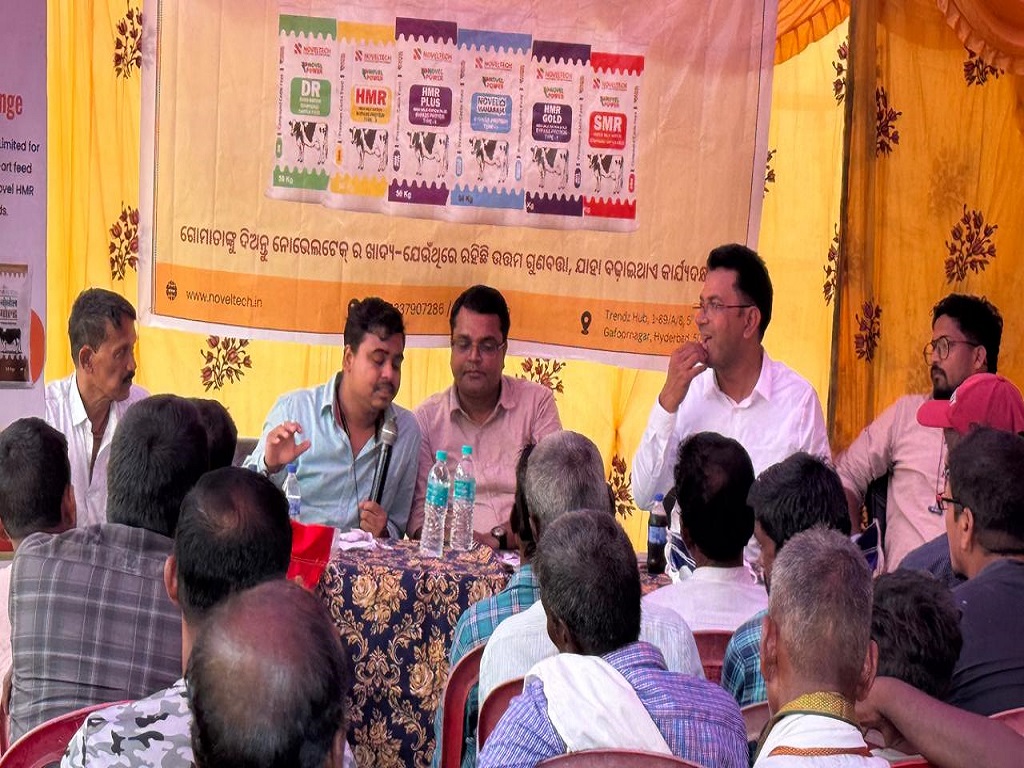 Noveltech Feeds organizes farmers' conference in Rajnagar, Kendrapara