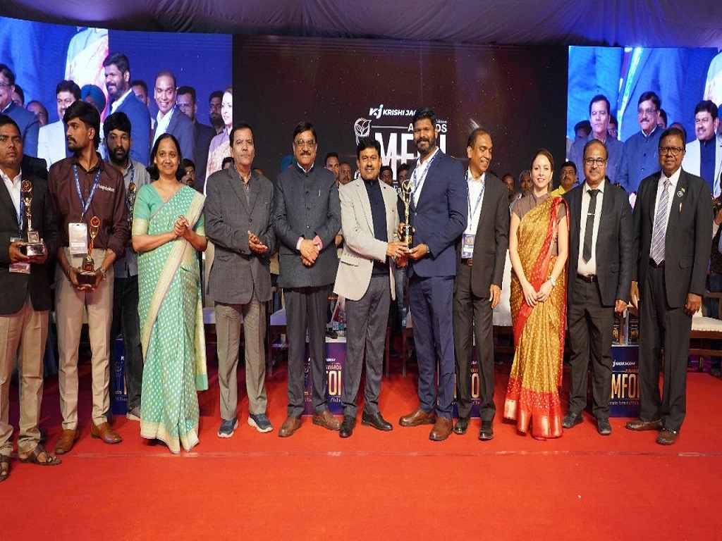 Rfoi second runner up award mathewkutty tom richest farmer of india awards 2025