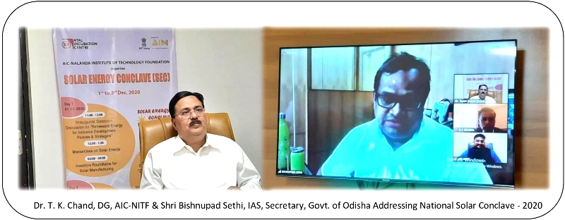 Govt. of Odisha Addressing National Solar Conclave - 2020