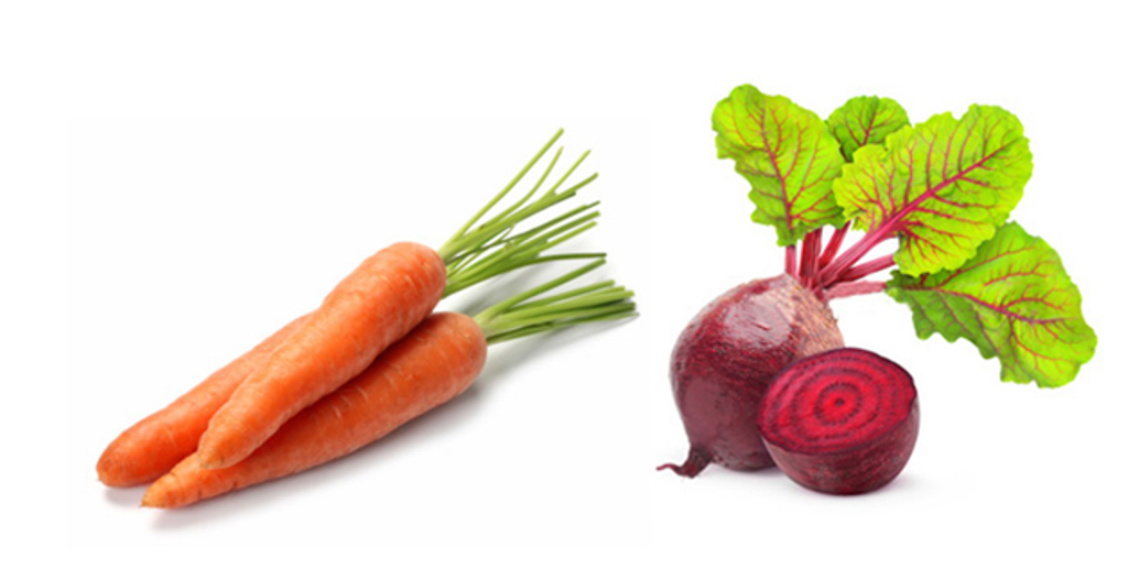 Carrot and Beetroot