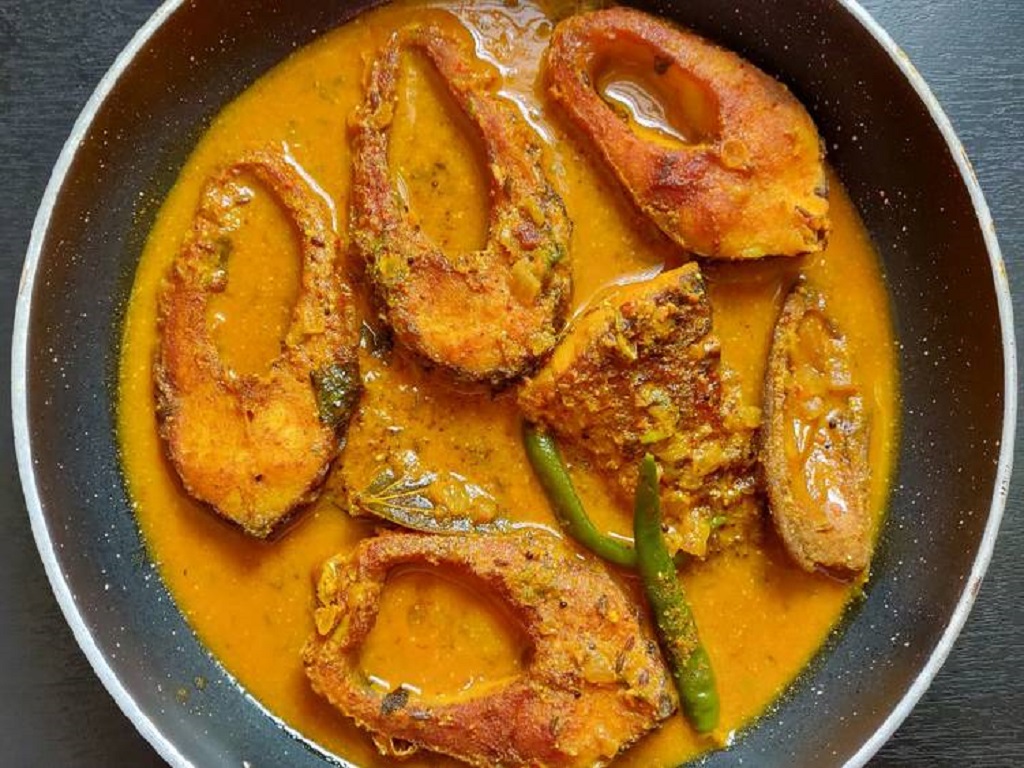 beshara fish curry at odisha