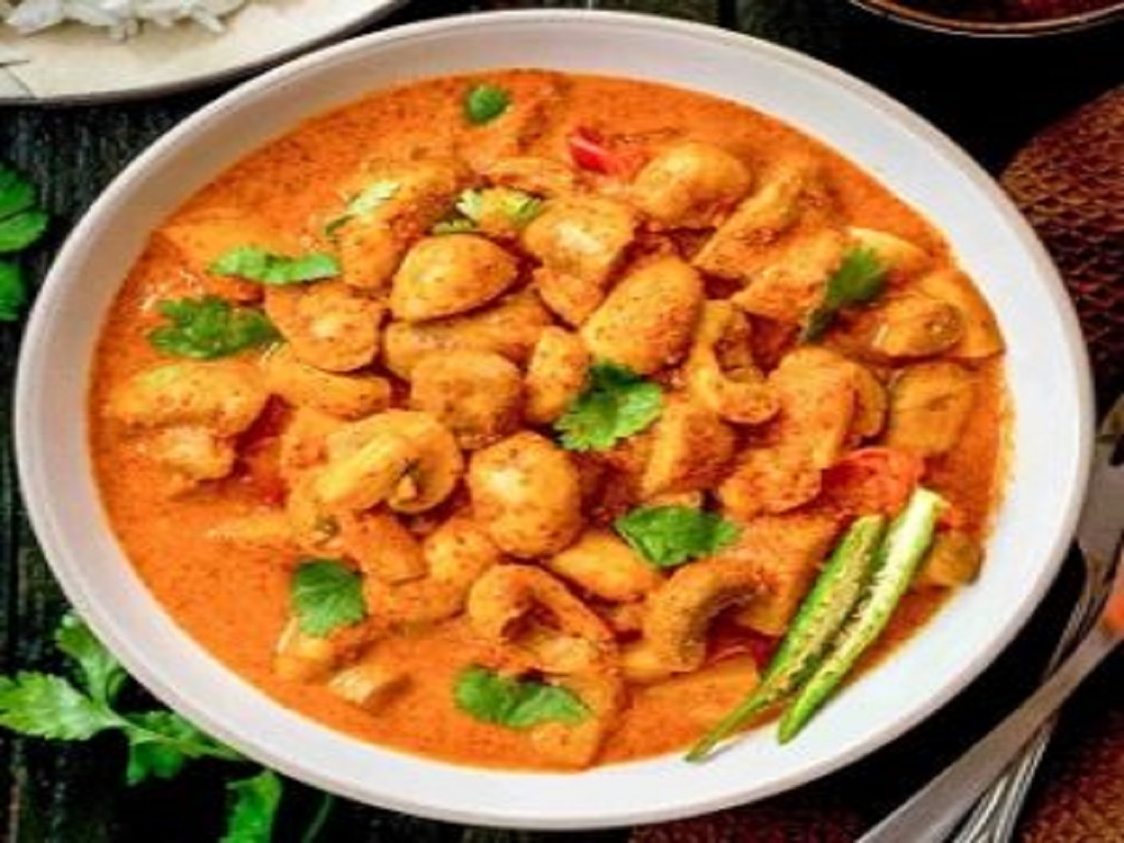 beshara mushroom curry at odisha