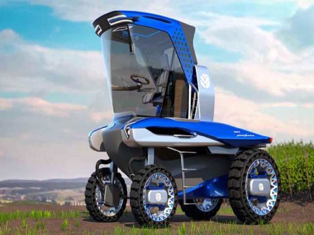 this mind blowing tractor concept is designed by mahindra