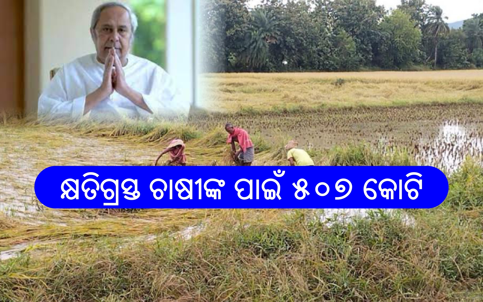 cm naveen patnaik declared 507 cr package for farmers