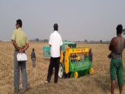 ଯନ୍ତ୍ରଦ୍ୱାରା ବୁଣା ଧାନ ଚାଷ