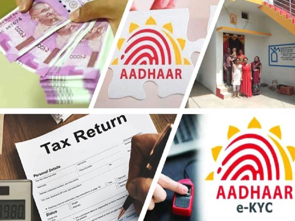 Income tax financial year pan aadhaar link itr filling income tax return