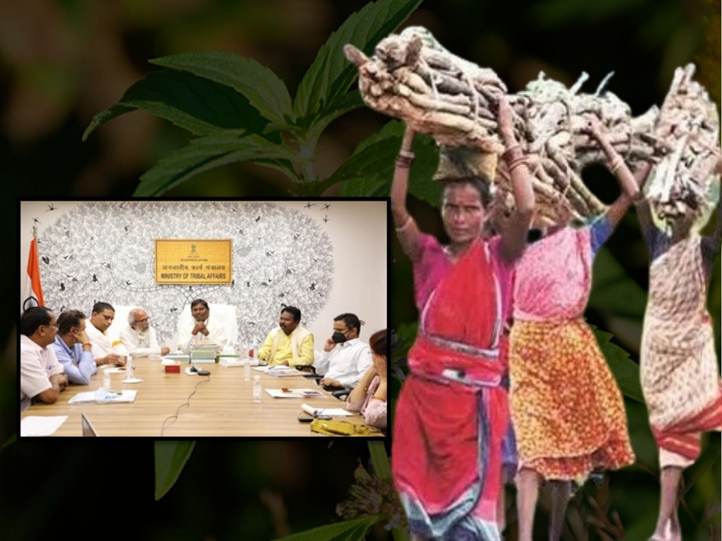 arjun munda holds a high level meeting with team of patanjali