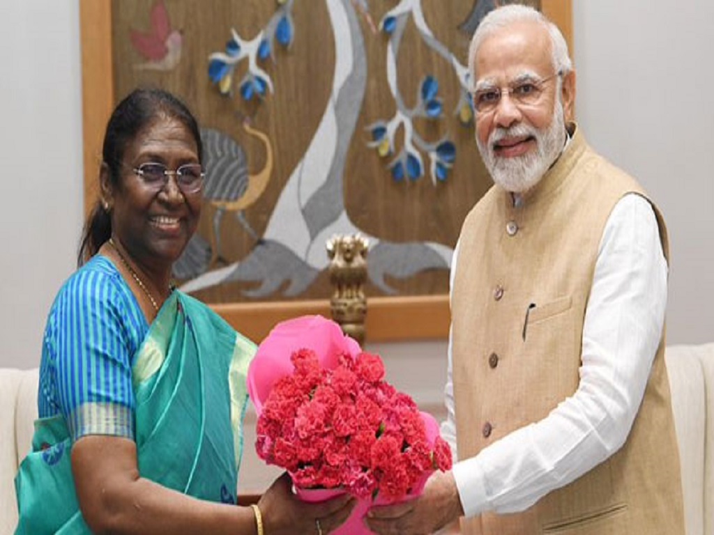 PM Modi Praises on NDA President Candidate Draupadi Murmu