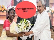 ରାଷ୍ଟ୍ରପତି ଦ୍ରୌପଦୀ ମୁର୍ମୁଙ୍କୁ ଶୁଭେଚ୍ଛା ଜଣାଇଲେ ମୁଖ୍ୟମନ୍ତ୍ରୀ 