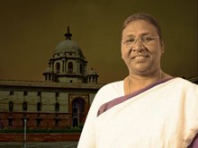  ରାଷ୍ଟ୍ରପତି ପଦରେ ଶପଥ ନେଲେ ଦ୍ରୌପଦୀ ମୁର୍ମୁ
