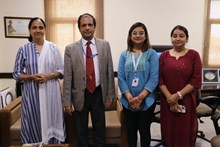 ICAR DG ହିମାଂଶୁ ପାଠକଙ୍କୁ ଭେଟିଲା କୃଷି ଜାଗରଣ ଟିମ