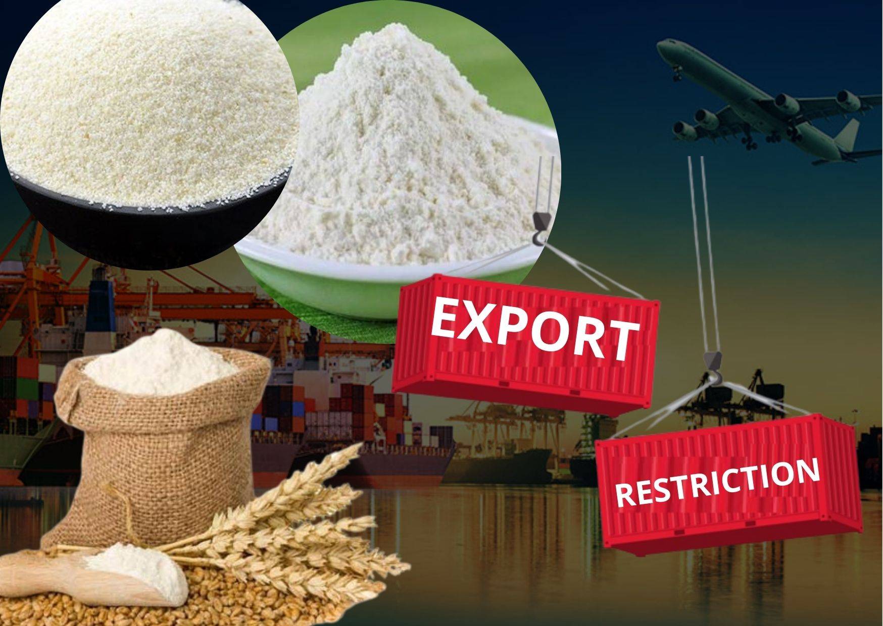 Govt restricts exports of suji, maida from 14 Aug