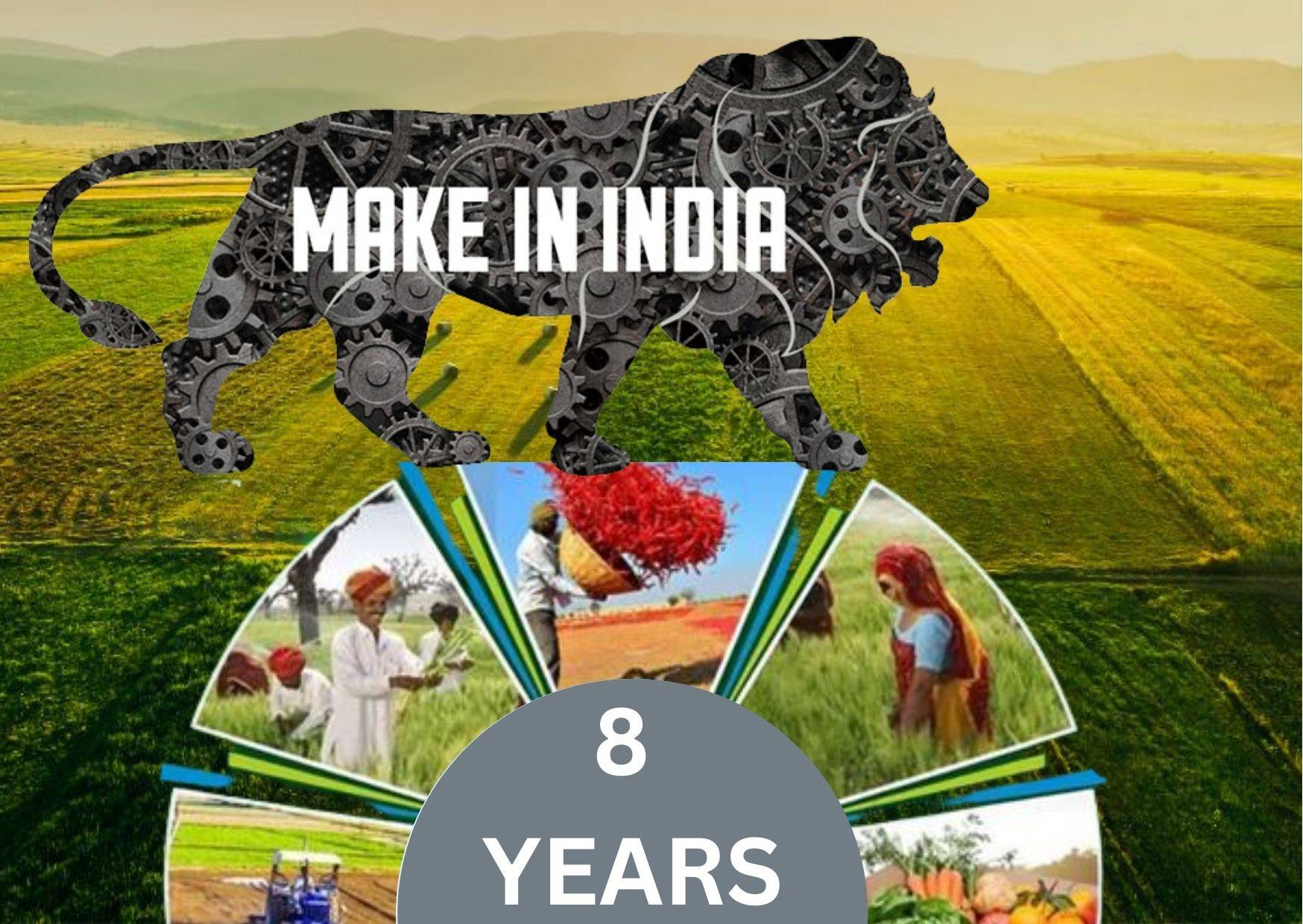 Make in India completes 8 years