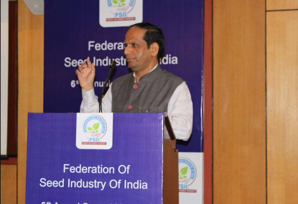 sixth annual meeting of federation of seed indutry of india