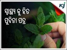 ସ୍ୱାସ୍ଥ୍ୟ ପାଇଁ ଉପକାରୀ ପୁଦିନା ପତ୍ର
