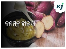 ଶୀତଦିନ ରେ ଖାଆନ୍ତୁ ଉପକାରୀ କନ୍ଦମୂଳ ହାଲୱା
