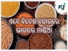 ବିଦେଶ ବଜାରରେ ଶୋଭାବର୍ଦ୍ଧନ କରିବ ଭାରତର ମାଣ୍ଡିଆ  ବିଦେଶ ବଜାରରେ ଶୋଭାବର୍ଦ୍ଧନ କରିବ ଭାରତର ମାଣ୍ଡିଆ