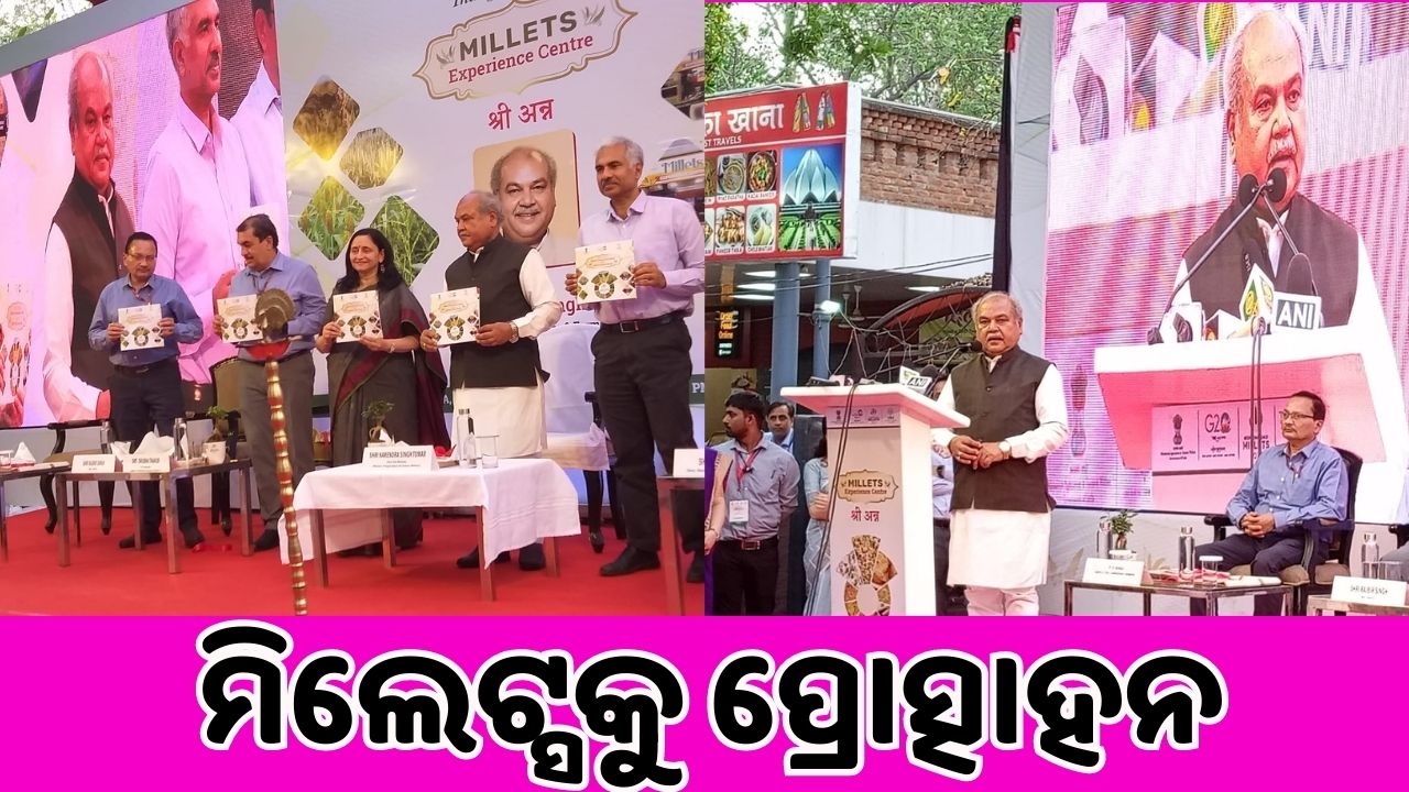 Union Agriculture Minister introduced the Millets (Shri Anna) Experience Centre in INA