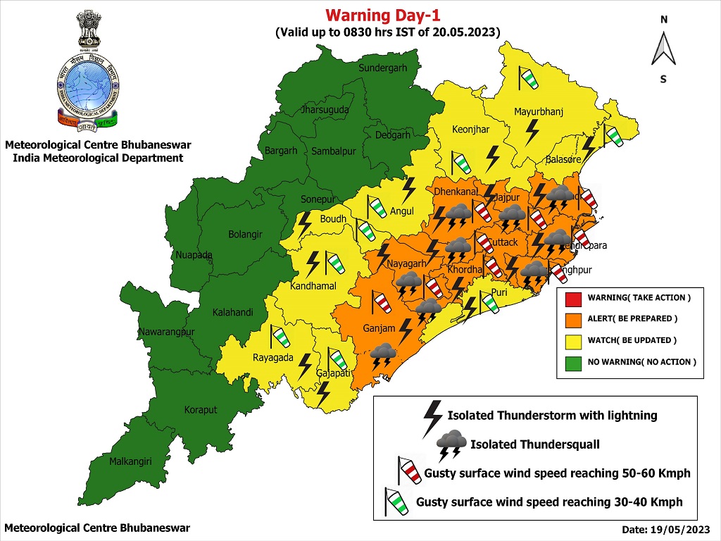 Monsoon may arrive in odisha weeks late, image source - @mcbbsr