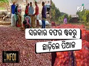 କେନ୍ଦ୍ର ସରକାର ବଫର ଷ୍ଟକରୁ ଛାଡ଼ିଲେ ୩ ଲକ୍ଷ ମେଟ୍ରିକ ଟନ ପିଆଜ