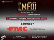 MFOI 2023,Sponsored by Mahindra Tractorsର ଅନ୍ୟ ଏକ ପ୍ରାୟୋଜକ FMC କର୍ପୋରେସନ