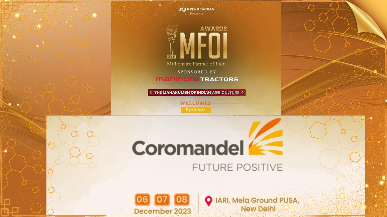 The Millionaire Farmer of India Awards 2023, proudly welcomes Coromandel as a sponser
