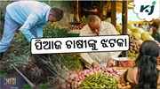 Onion Export Ban: ପିଆଜ ଚାଷୀଙ୍କୁ କେନ୍ଦ୍ରର ଝଟକା 