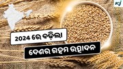  Wheat procurement: ତିନି ବର୍ଷ ମଧ୍ୟରେ ଦେଶର ସବୁଠାରୁ ଅଧିକ ଗହମ ଉତ୍ପାଦନ, ବଢ଼ିବ GDP 